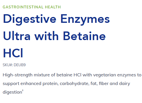 Digestive Enzymes